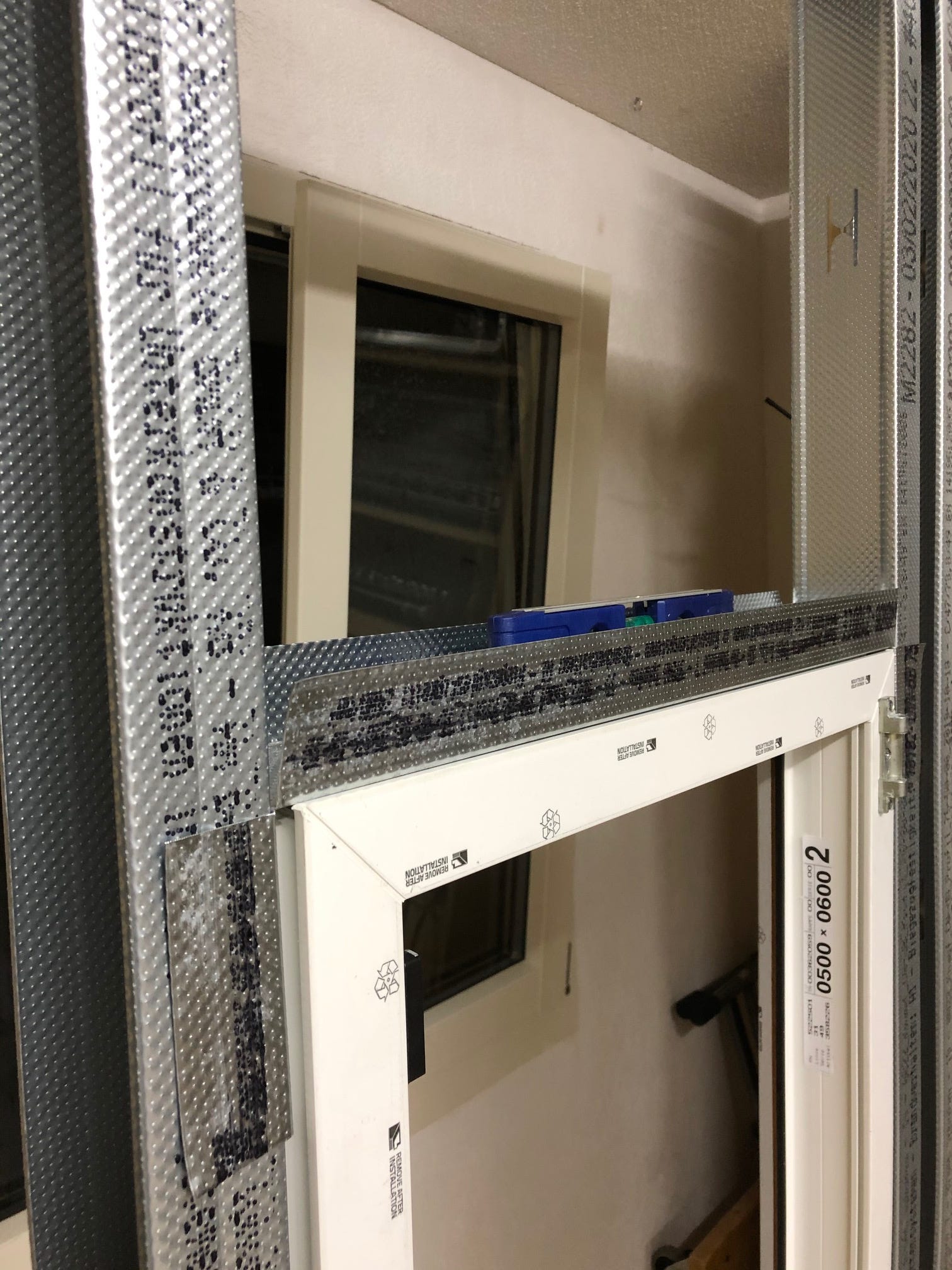 Window frame detail